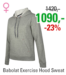 Babolat Exercise Hood Sweat Woman High Rise