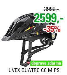 UVEX QUATRO CC MIPS, ALL BLACK 2023