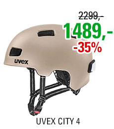 UVEX CITY 4, SOFT GOLD MAT 2023