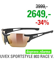 UVEX SPORTSTYLE 803 RACE VM CV, BLACK MAT (2206) 2023