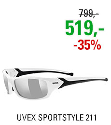 UVEX SPORTSTYLE 211, WHITE BLACK (8216) 2023