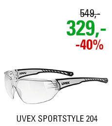 UVEX SPORTSTYLE 204, CLEAR (9118) 2023