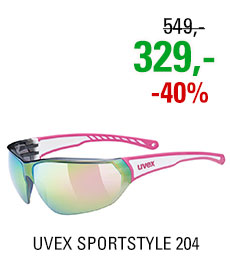 UVEX SPORTSTYLE 204, PINK-WHITE (3816) 2023