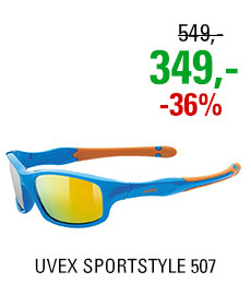 UVEX SPORTSTYLE 507, BLUE ORANGE (4316) 2023