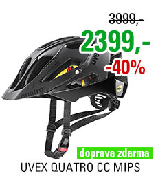 UVEX QUATRO CC MIPS, ALL BLACK 2023