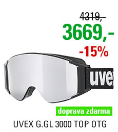 UVEX G.GL 3000 TOP OTG black/mir silver pola clear S5513322030 23/24