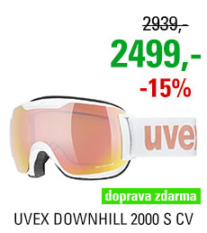 UVEX DOWNHILL 2000 S CV white/mir rose colorvision orange S5504471030 23/24