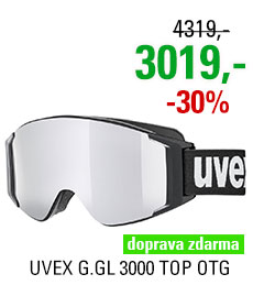 UVEX G.GL 3000 TOP OTG black/mir silver pola clear S5513322030 23/24
