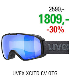 UVEX XCITD CV OTG black mat/mir blue green S5506422230 23/24