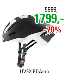 UVEX EDAero, BLACK-WHITE MAT