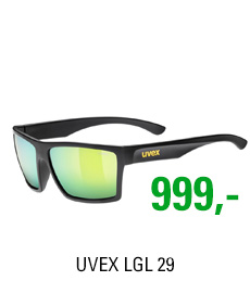 UVEX LGL 29, BLACK MAT/MIR. YELLOW