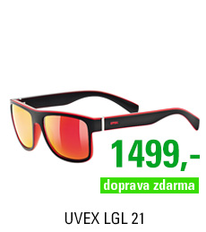 UVEX LGL 21, BLACK MAT RED