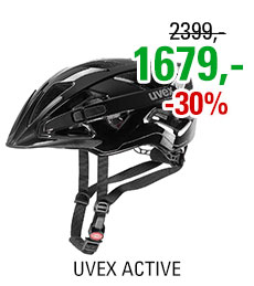 UVEX ACTIVE, BLACK SHINY 2024