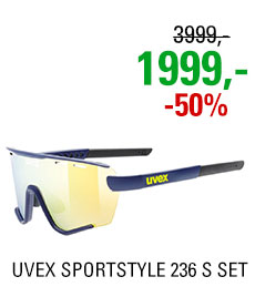 UVEX SPORTSTYLE 236 S SET TEAM WANTY, BLUE MAT (4416) 2023