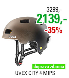 UVEX CITY 4 MIPS, HAZEL BLACK MAT 2024