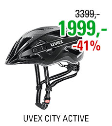 UVEX CITY ACTIVE, BLACK MAT 2022