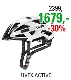 UVEX ACTIVE, WHITE BLACK 2024