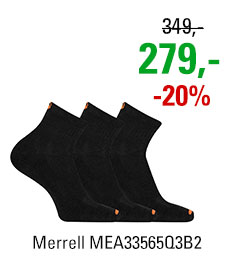 Merrell MEA33565Q3B2 Black (3 pcs)
