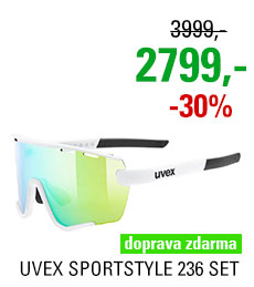 UVEX SPORTSTYLE 236 SET, WHITE MAT (8816) 2024