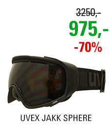 UVEX JAKK SPHERE pitch black mat/mir black lgl S5504322026