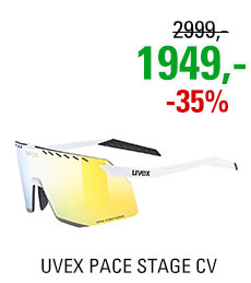 UVEX PACE STAGE CV, WHITE MAT/M.GOLD (8882) 2024