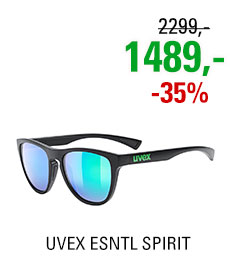 UVEX ESNTL SPIRIT, BLACK MAT (2216) 2024