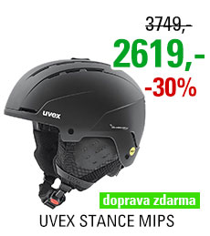 UVEX STANCE MIPS black mat S566314100 24/25