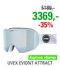 UVEX EVIDNT ATTRACT CV OTG arctic blue mat/mir sapphire green S5506704030 23/24