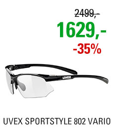 UVEX SPORTSTYLE 802 VARIO, BLACK (2201) 2025
