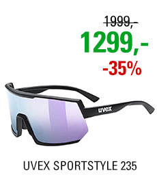 UVEX SPORTSTYLE 235, BLACK MAT (2016) 2025