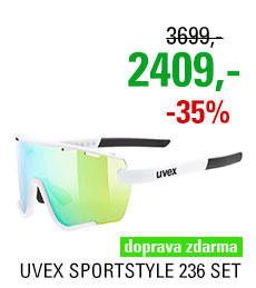 UVEX SPORTSTYLE 236 SET, WHITE MAT (8816) 2025