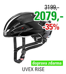 UVEX RISE, ALL BLACK 2025