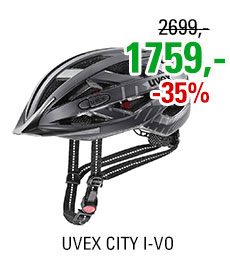 UVEX CITY I-VO, ALL BLACK MAT 2025