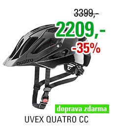 UVEX QUATRO CC, ALL BLACK 2025