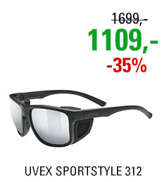 UVEX SPORTSTYLE 312, BLACK MAT (2216) 2024