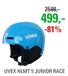 UVEX HLMT 5 JUNIOR RACE pink-cobalt S5661744001