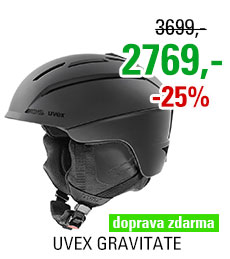 UVEX GRAVITATE black mat S566324100 24/25