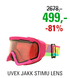 UVEX JAKK STIMU LENS pink mat/relax S5504339022