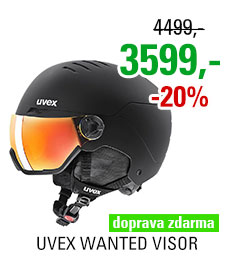 UVEX WANTED VISOR black mat S566262100 25/26