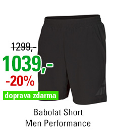 Babolat Short Men Performance Black 2016