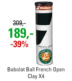 Babolat Ball French Open Clay X4 2016