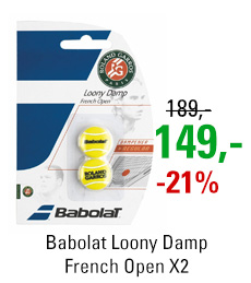 Babolat Loony Damp French Open X2 Yellow 2016
