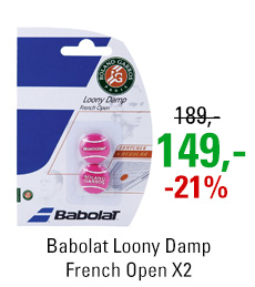 Babolat Loony Damp French Open X2 Pink 2016