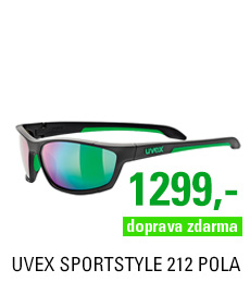 UVEX SGL 212 pola BLACK GREEN