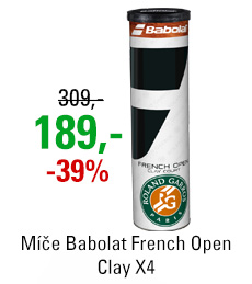 Babolat Ball French Open Clay X4 2016