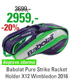 Babolat Pure Strike Racket Holder X12 Wimbledon 2016