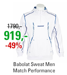 Babolat Sweat Men Match Performance White 2014