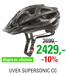 UVEX SUPERSONIC CC, BLACK MAT 2016