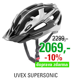 UVEX SUPERSONIC, DARK SILVER-BLACK 2016