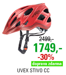 UVEX STIVO CC, RED-DARK RED MAT